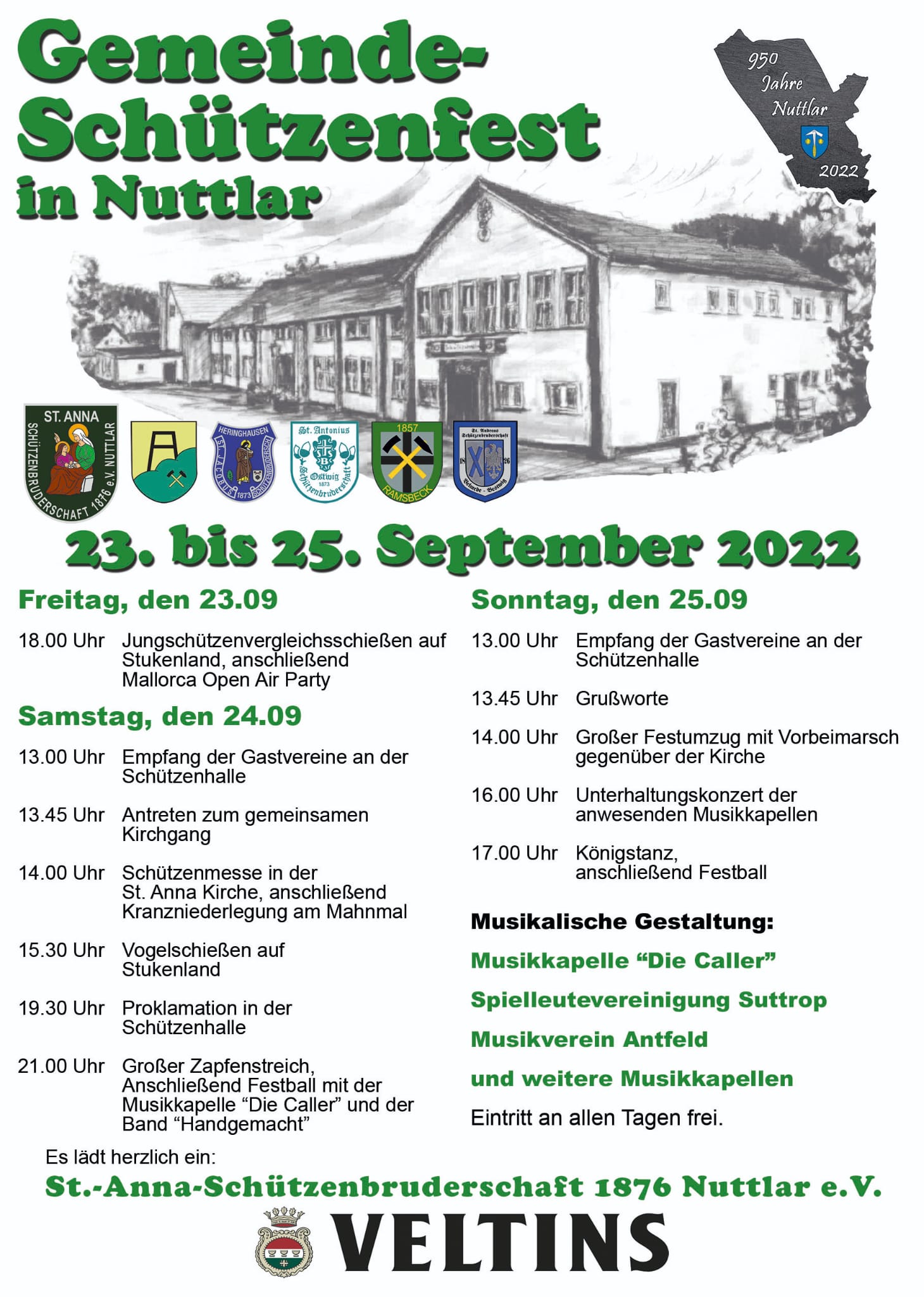 Gemeindeschützenfest in Nuttlar