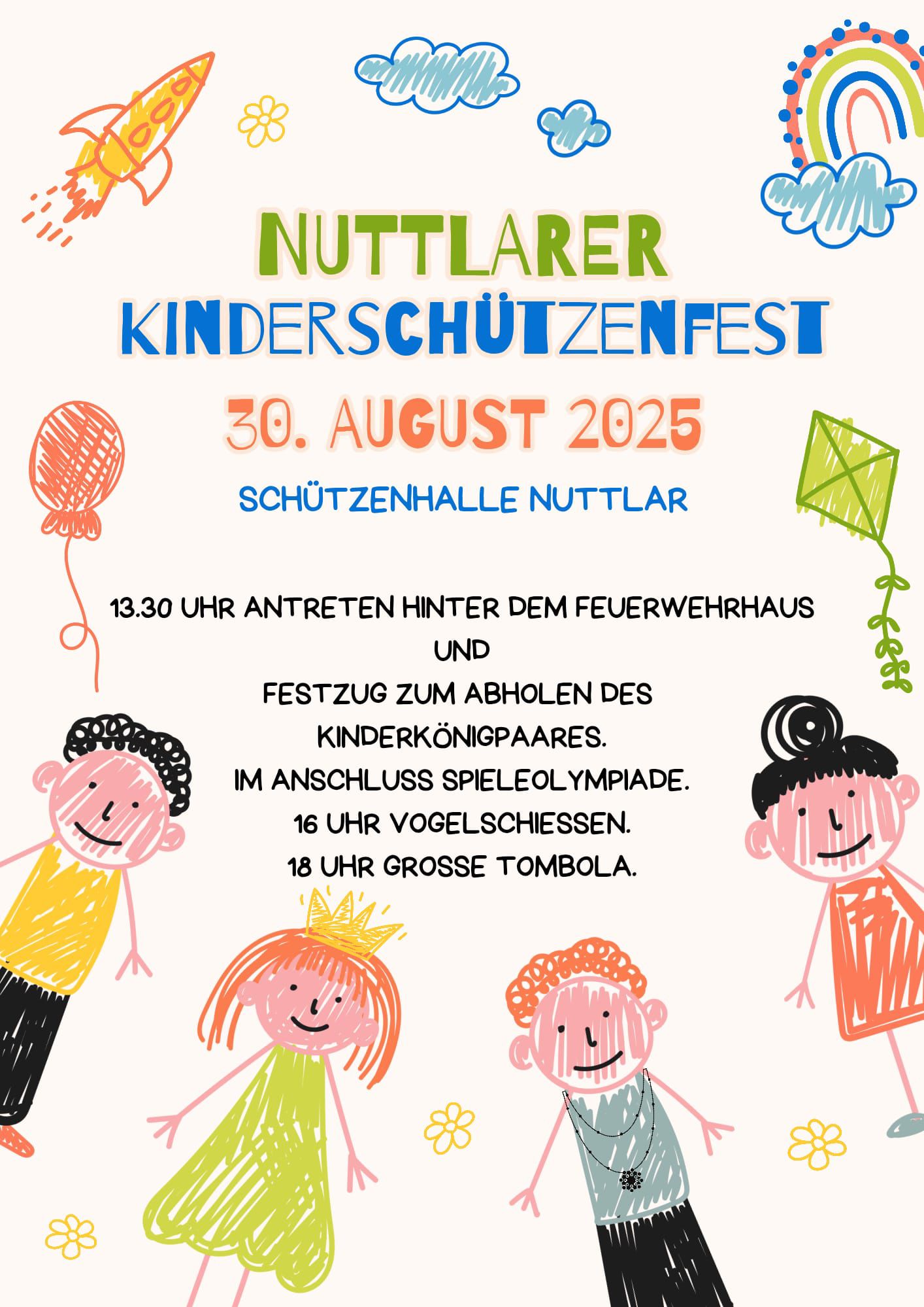Kinderschützenfest in Nuttlar